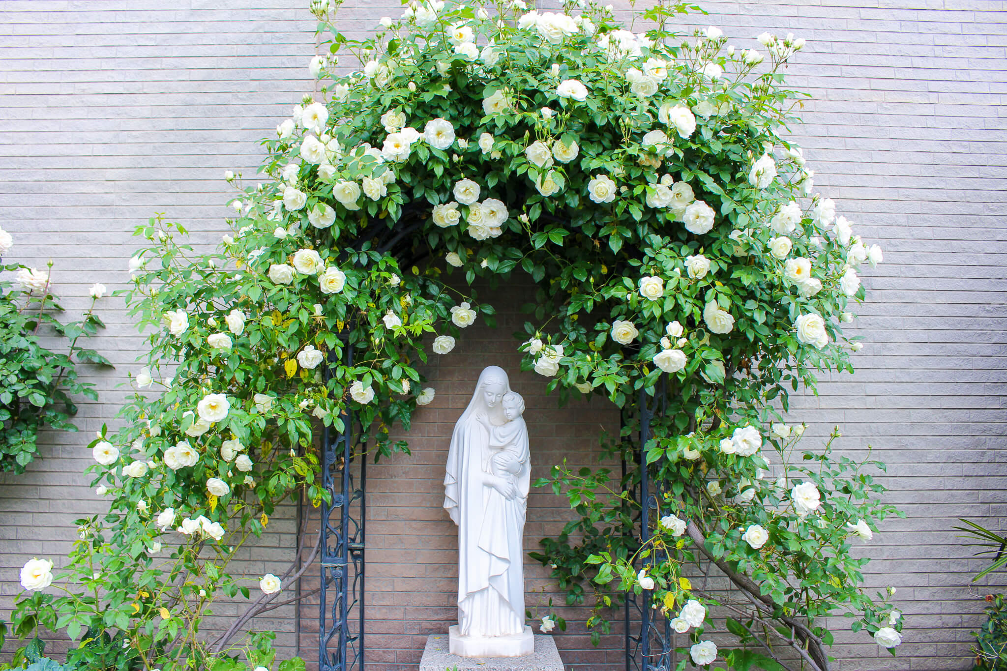 聖母マリア様石像の画像
